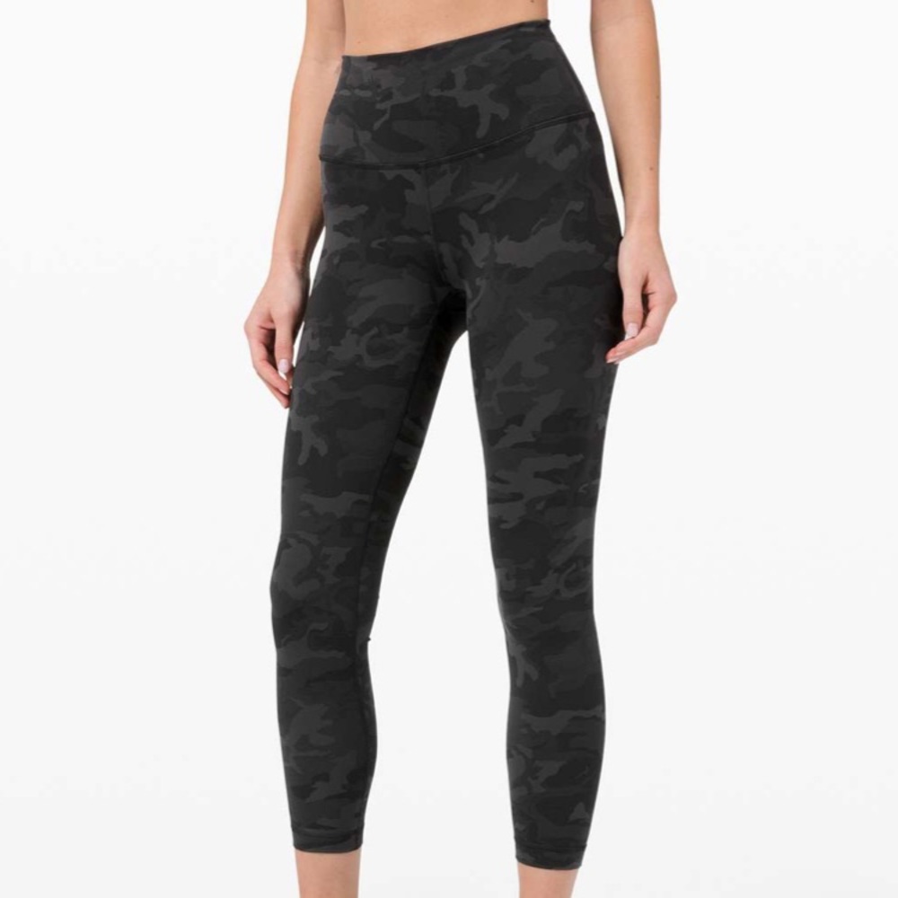 Lululemon Wunder Train High-Rise Tight 28" Incognito Camo Multi Grey